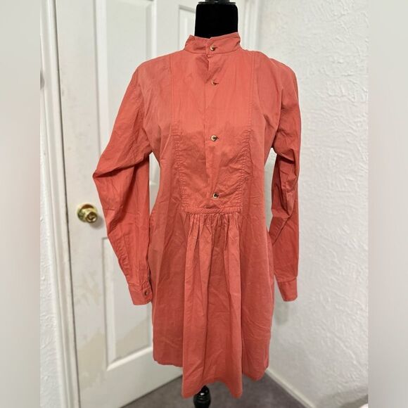 Eskandar Midi Length Shirt Dress Size 0 - Picture 1 of 9